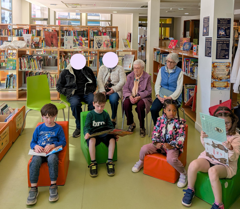 Sortie à la Médiathèque de St Maximin la Ste Baume