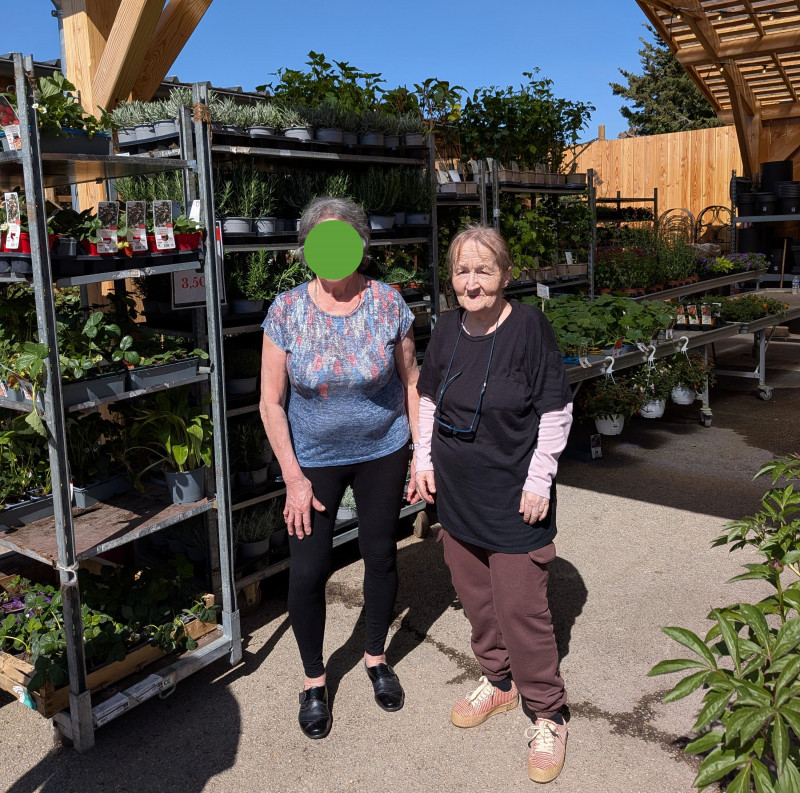 Sortie à la Jardinerie de St Zacharie